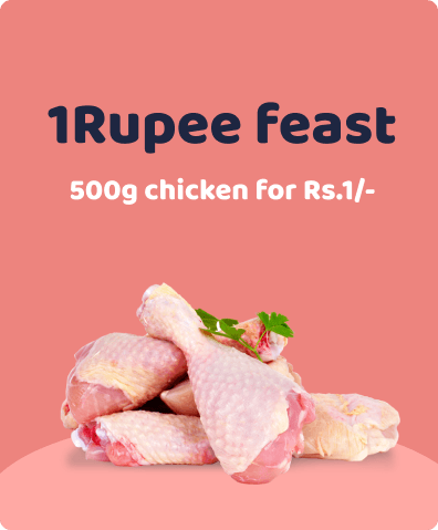 1 Rupee Deal | MEaty Days